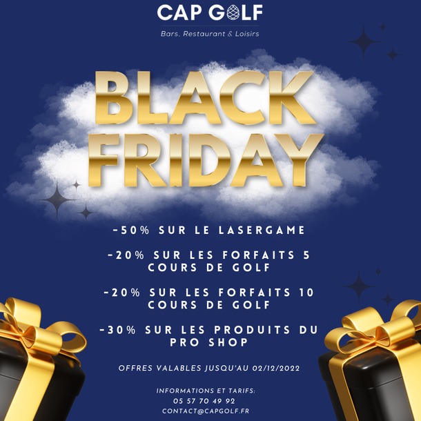 Black Friday Cap Golf